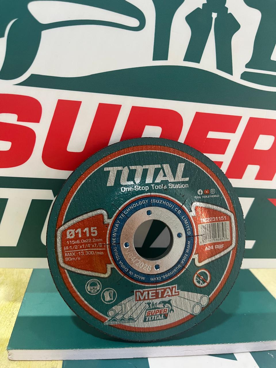 DISCO DE DESBASTE 4-1/2 TOTAL TAC2231151